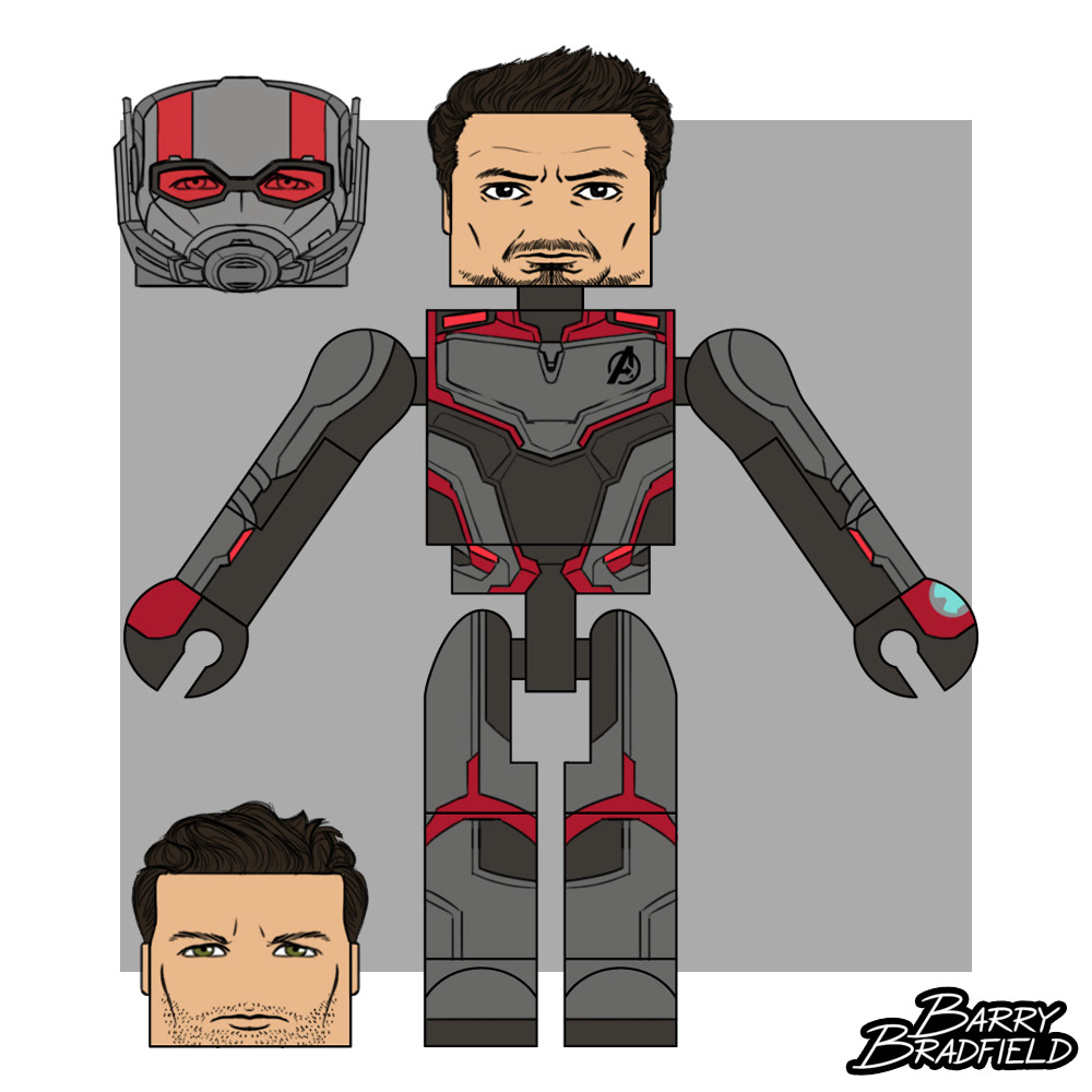 Team Suit Tony Stark & Ant-Man | Marvel Avengers Endgame