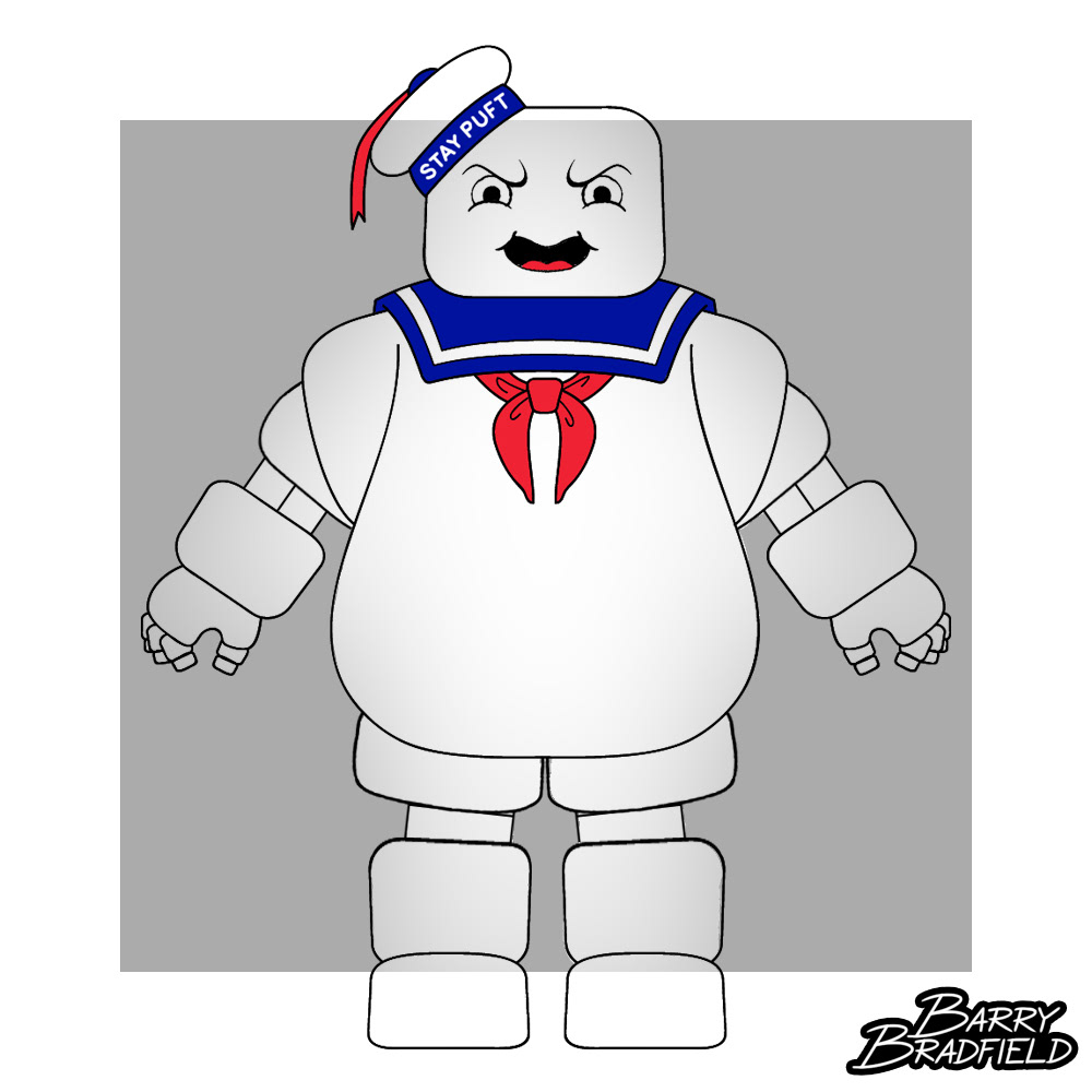 Angry Stay Puft | The Real Ghostbusters