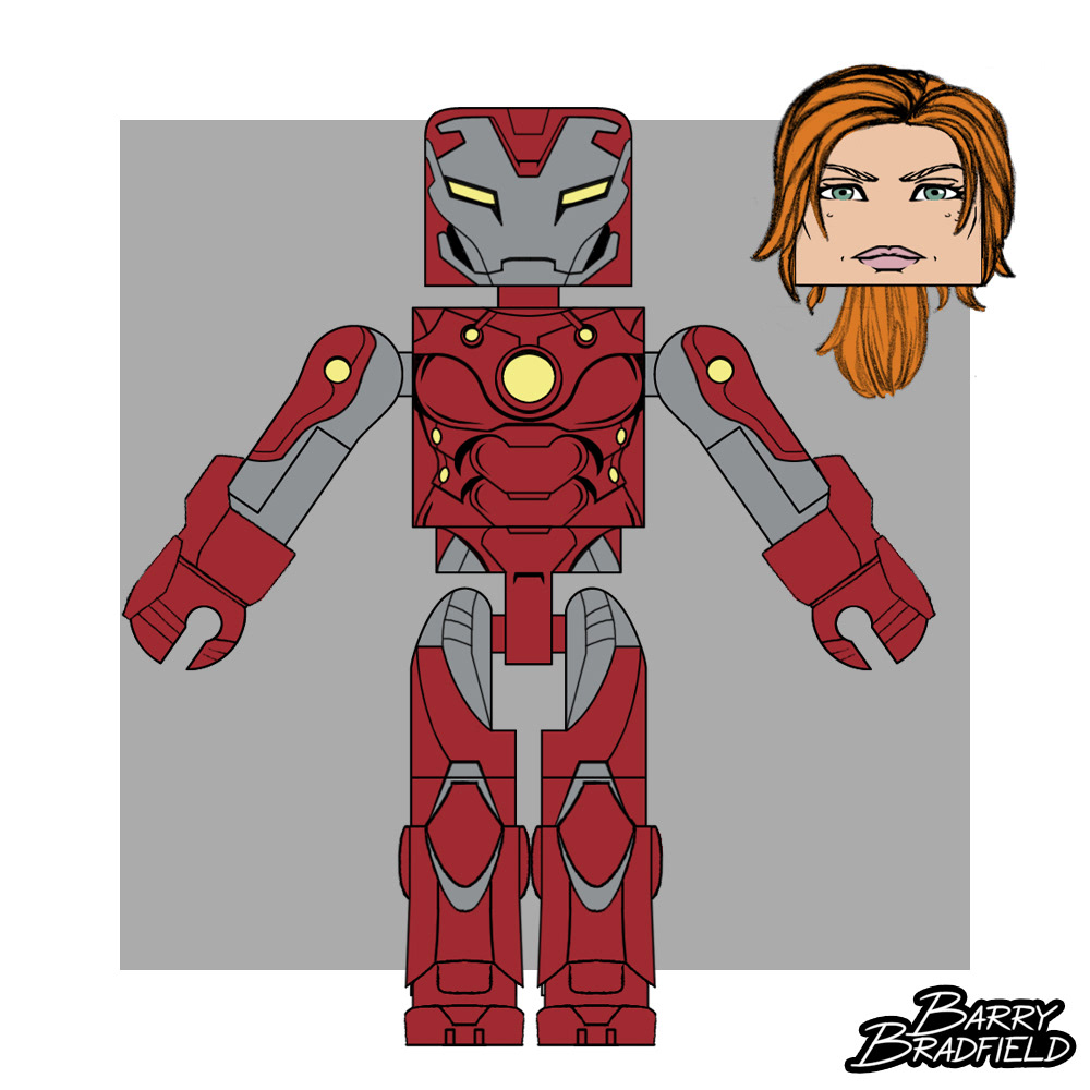 Pepper Potts in Iron Man's Rescue Armour | Marvel TRU Wave 18