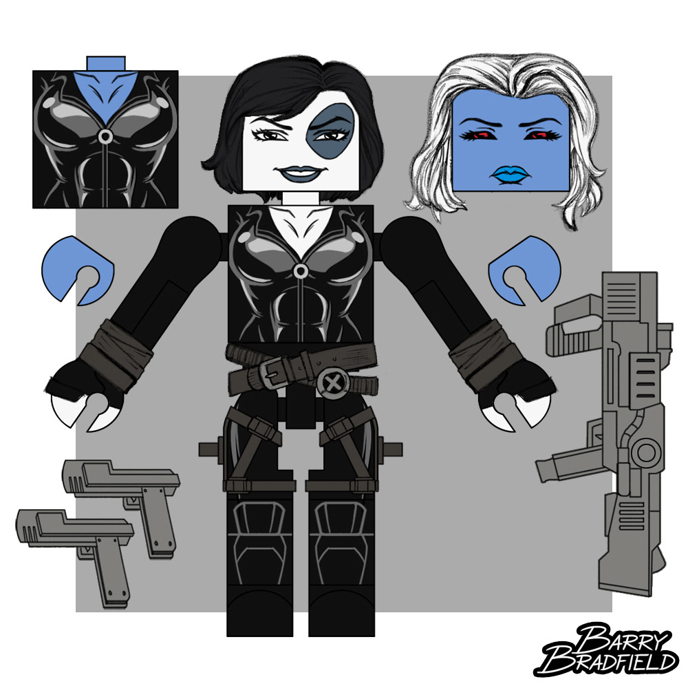 Domino & Copycat | Marvel Wave 65