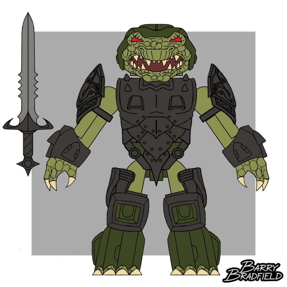 Warrior Gator | Battle Beasts
