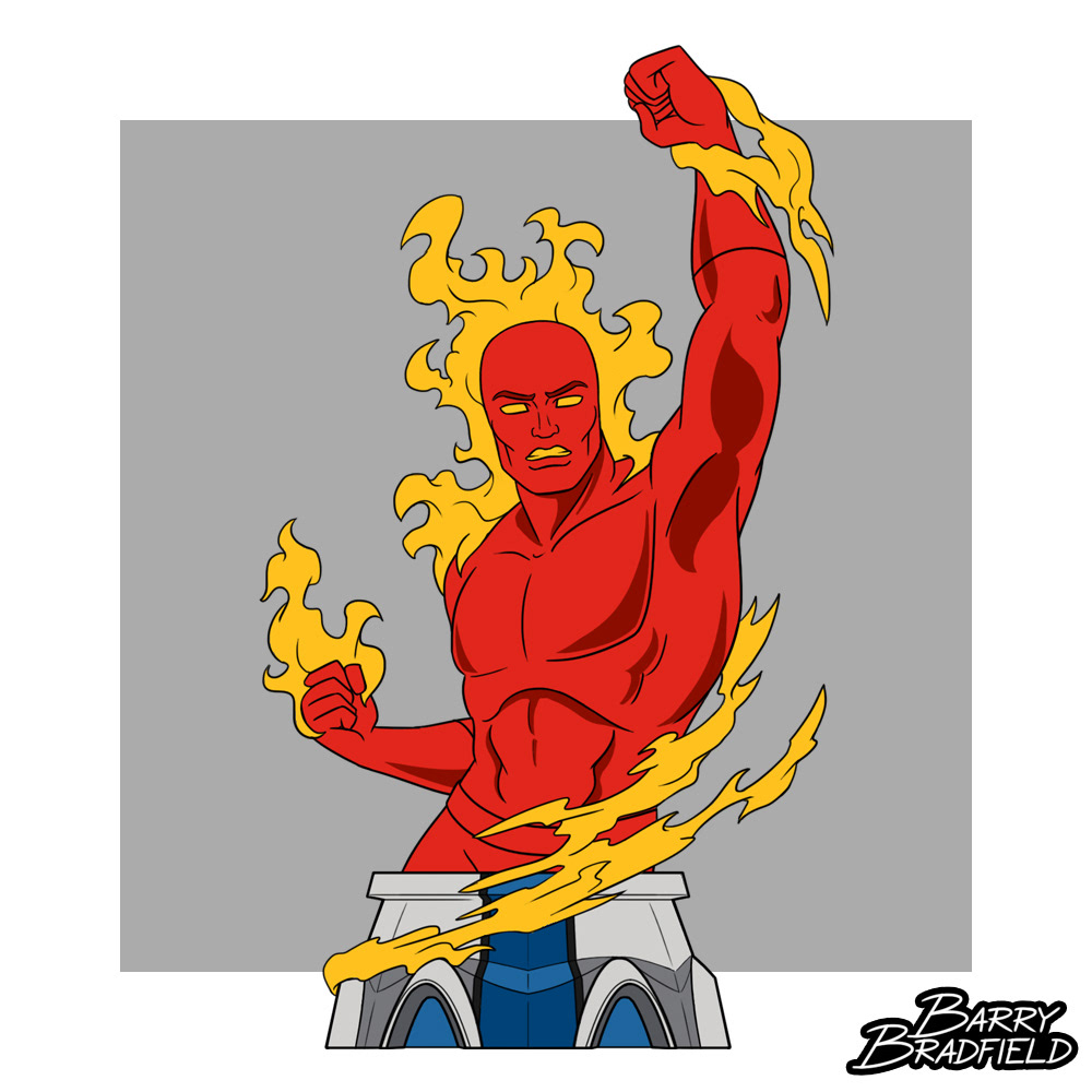 The Human Torch | Fantastic Four The Animated Series [Unproduced]