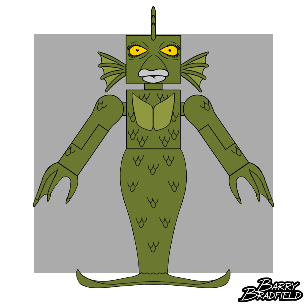 Undersea Gal | The Nightmare Before Christmas Wave 4