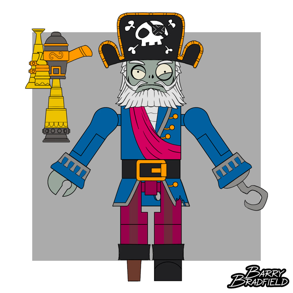 Captain Deadbeard | Plants vs Zombies Garden Warfare 2