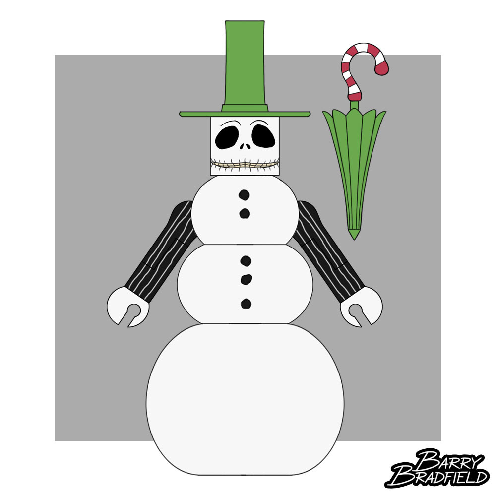 Snowman Jack Skellington | The Nightmare Before Christmas Wave 4