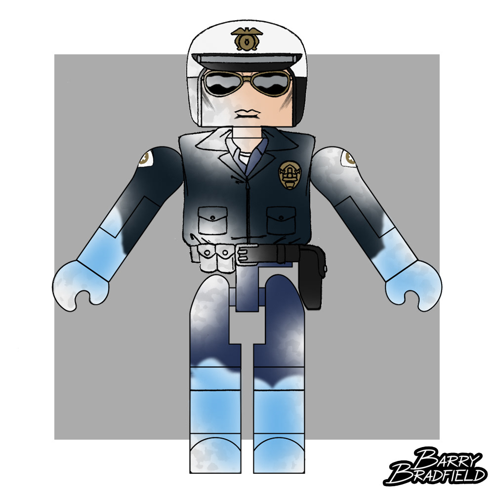 Cryofreeze Motorcycle Cop T-1000 | Terminator 2 [Unproduced]
