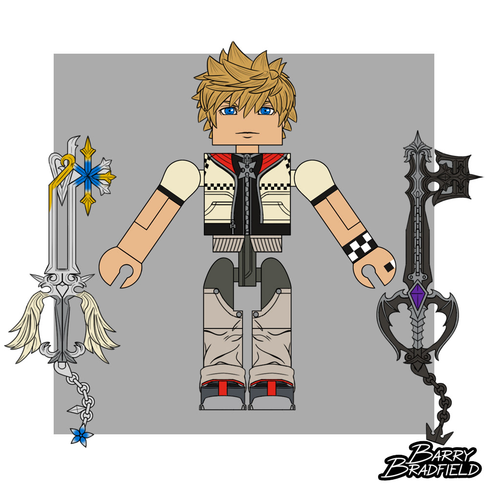 Roxas | Kingdom Hearts Wave 3 [Unproduced]