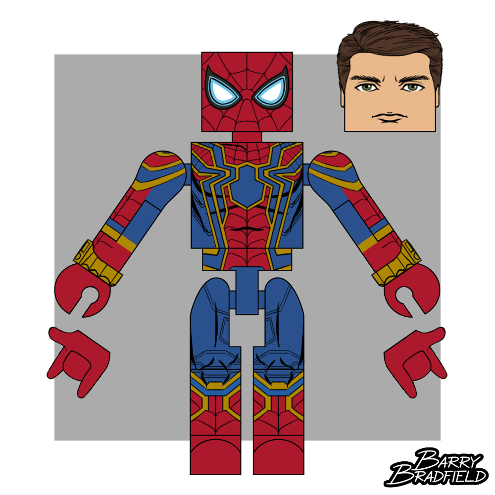 Iron Spider Spider-Man | Marvel's Spider-Man Game [Unused]