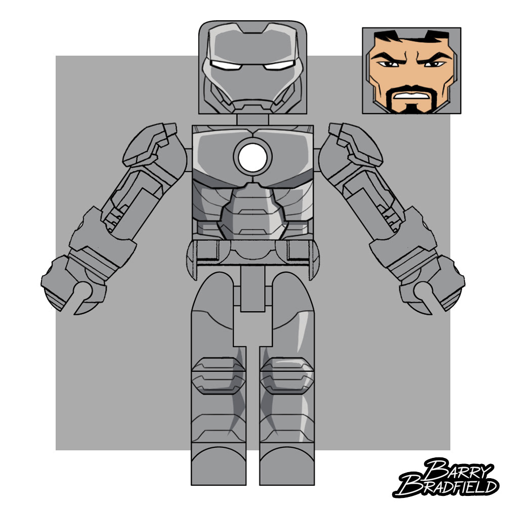 Iron Man Mk.II Armour | Marvel Walgreens Wave 5