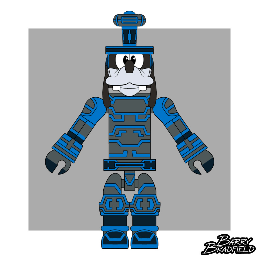 Space Paranoids Goofy | Kingdom Hearts Wave 2