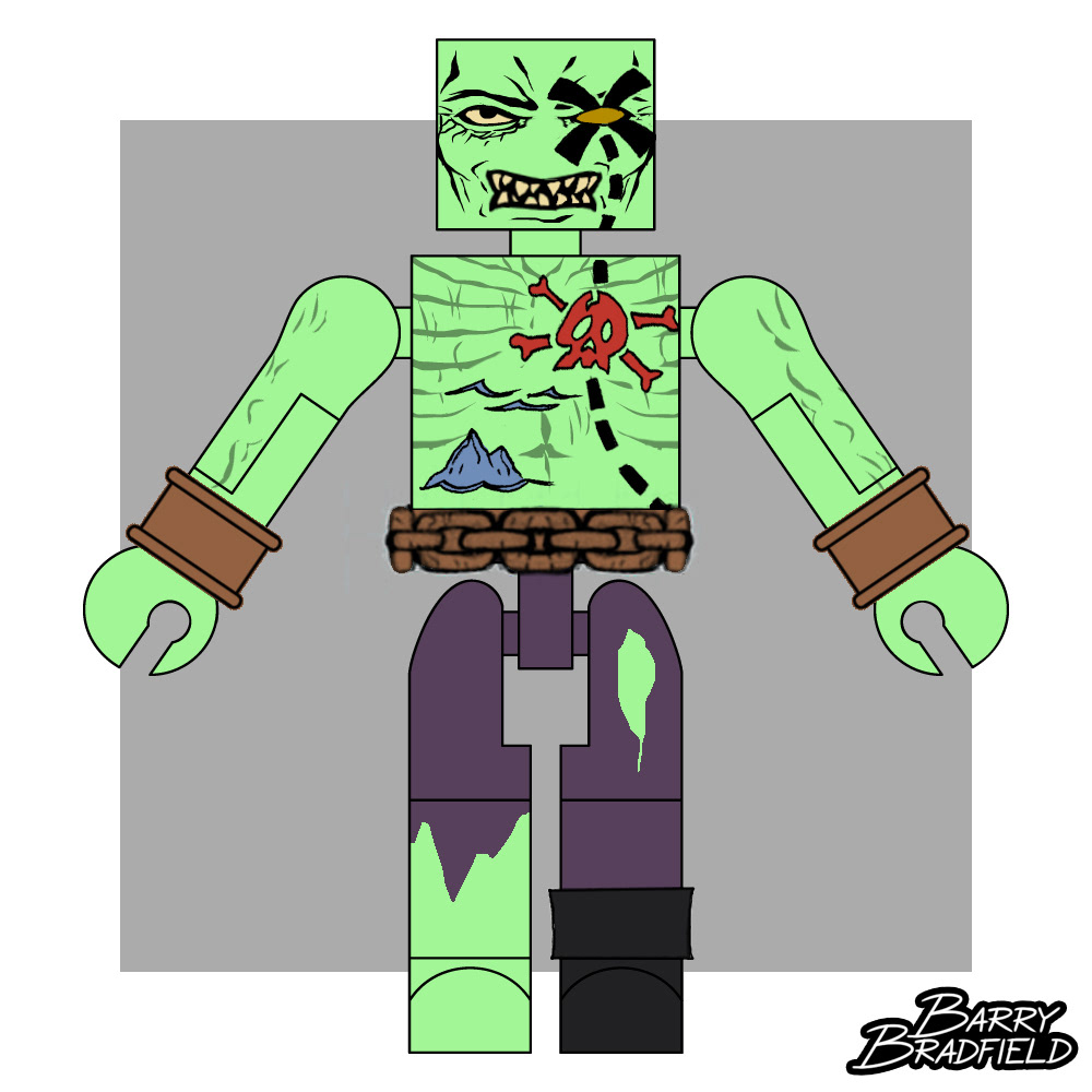 Glow In The Dark Cartographer | Calico Jack's Pirate Raiders