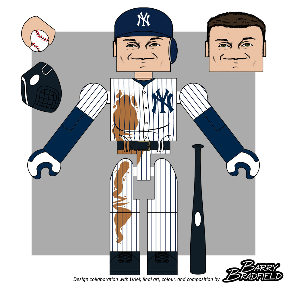 Dirty Jersey Derek Jeter | Baseball [Unused]