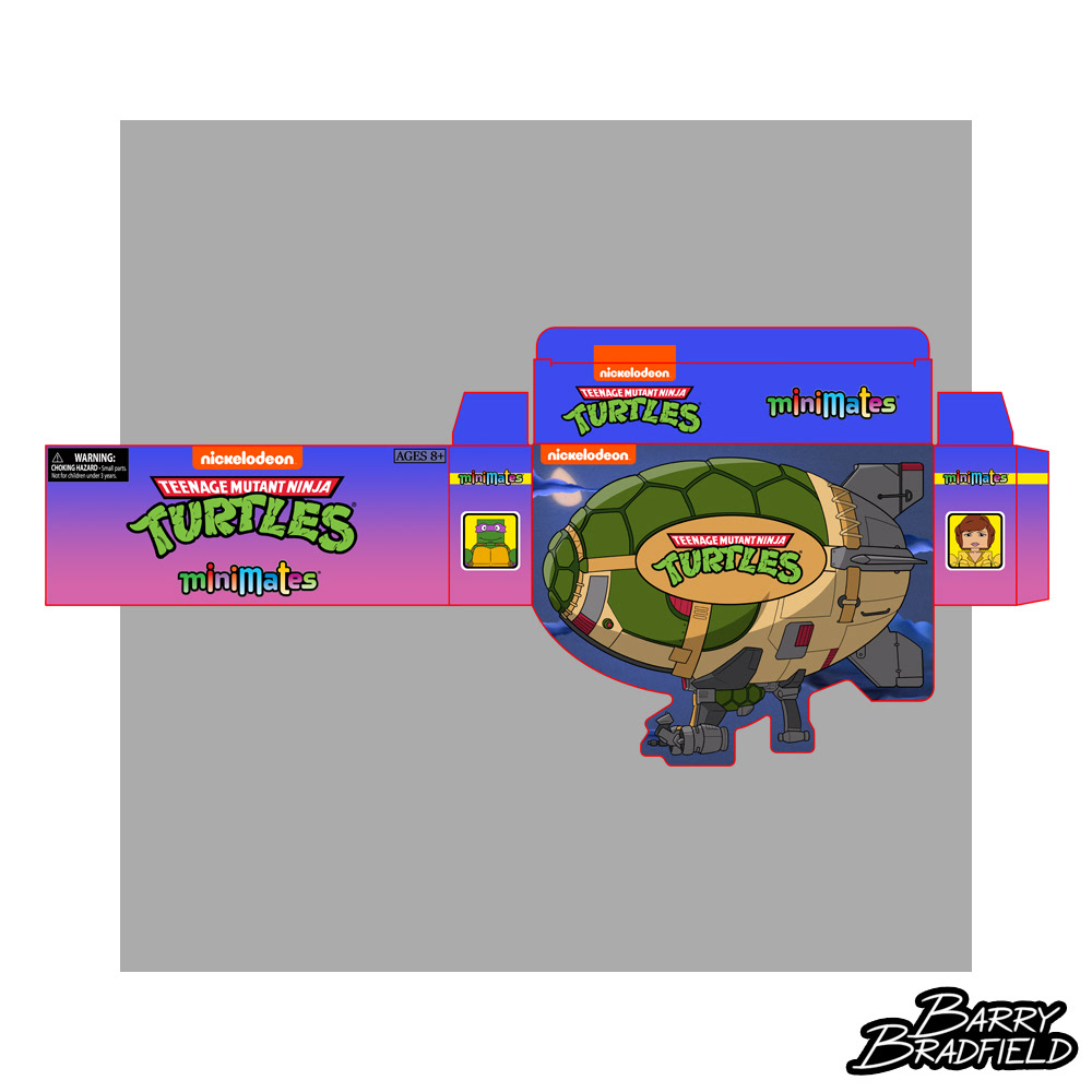 Teenage Mutant Ninja Turtles Retro Cartoon Set 1
