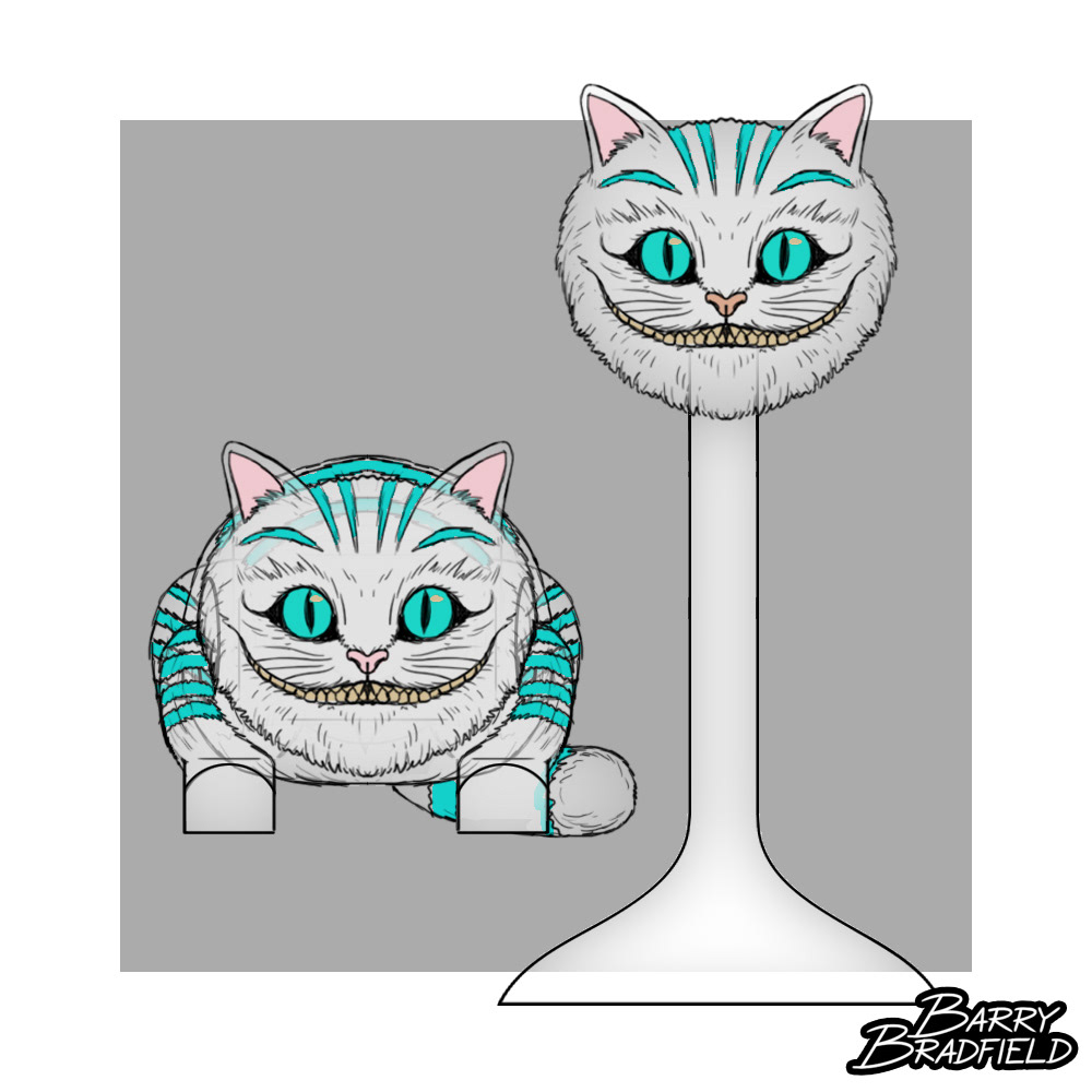 Vanishing Cheshire Cat | Alice Through The Looking Glass