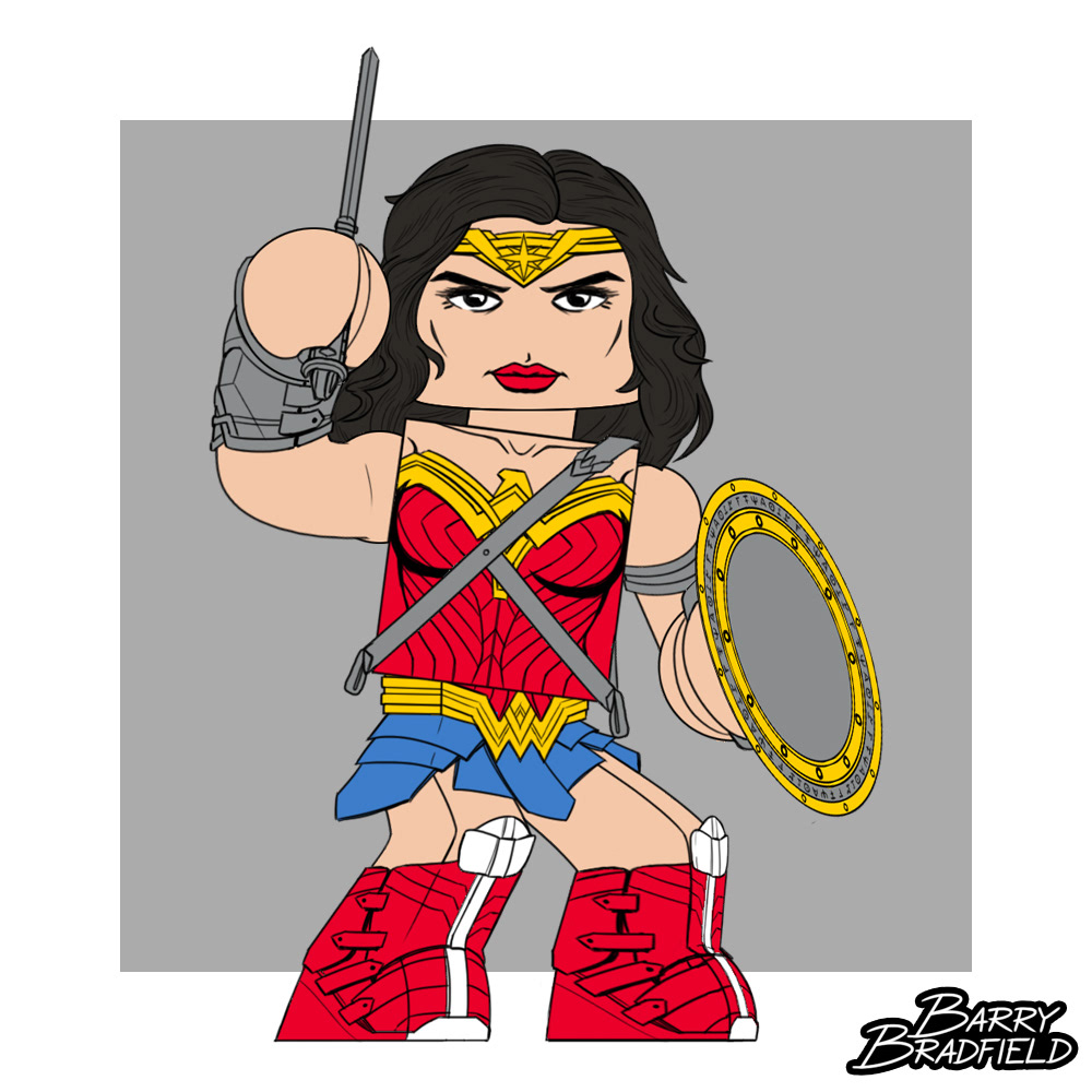 Super Powers Wonder Woman | Justice League Movie [Unproduced]