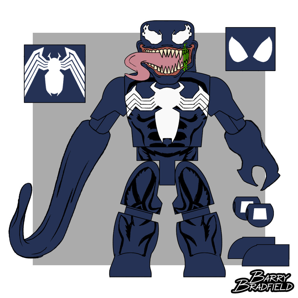 Alien Symbiote Venom | Marvel TRU Wave 17