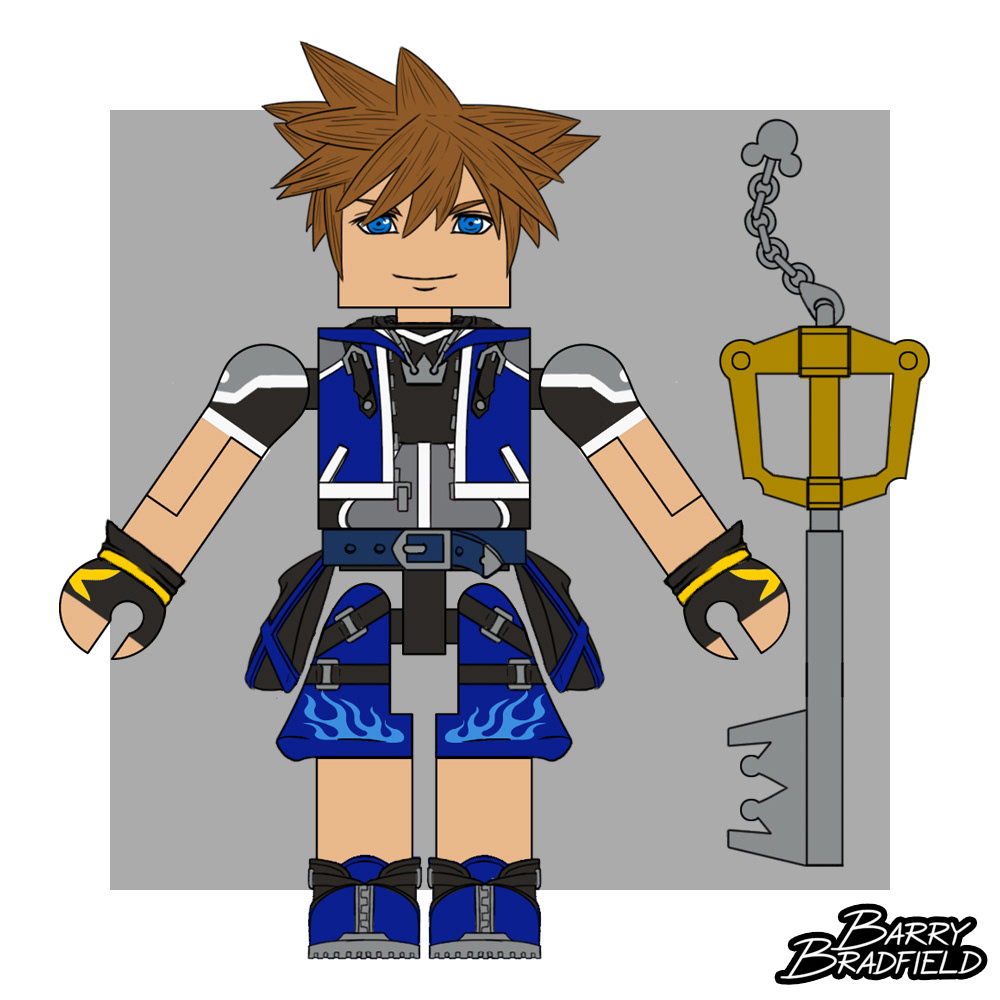 Wisdom Form Sora | Kingdom Hearts Wave 1 [Unproduced]