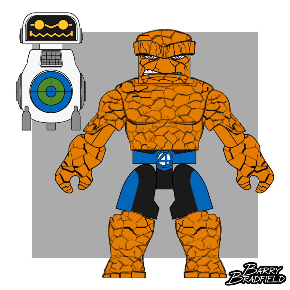 The Thing & H.E.R.B.I.E. | Marvel Wave 82 