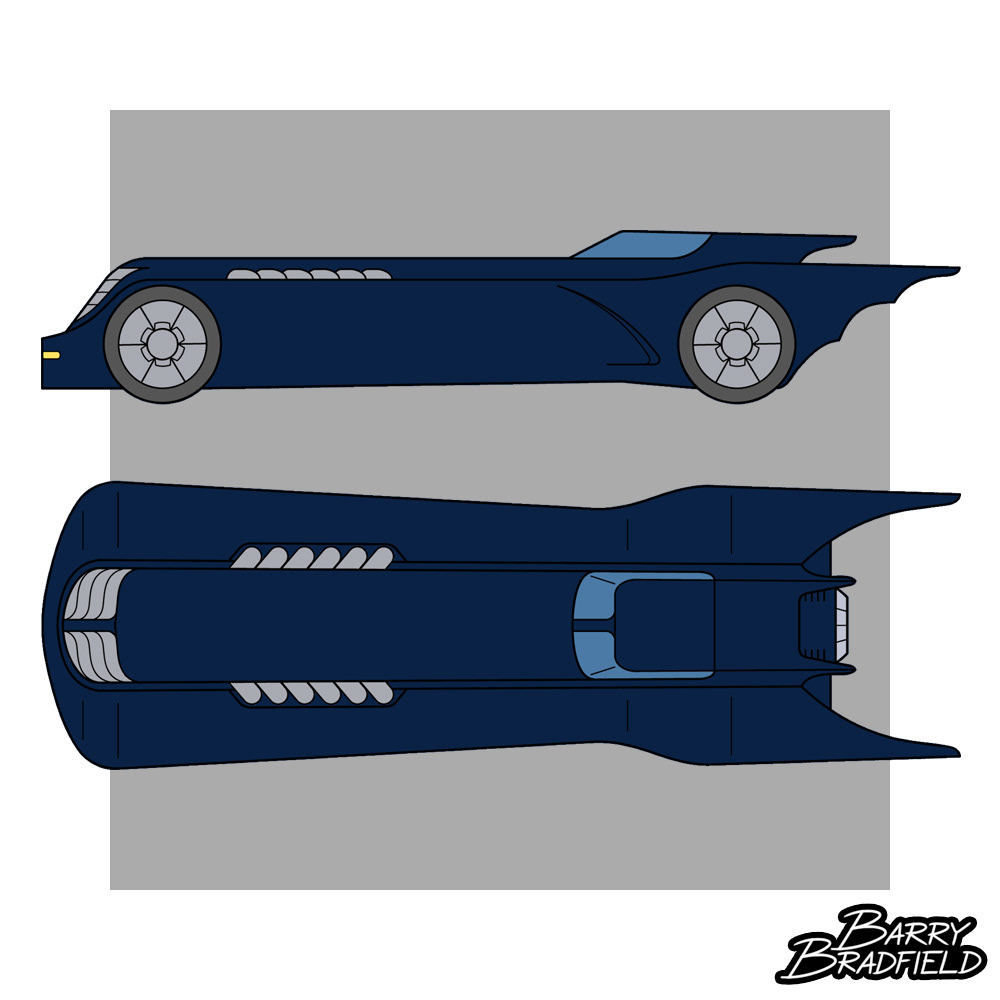 The Batmobile | Batman The Animated Series