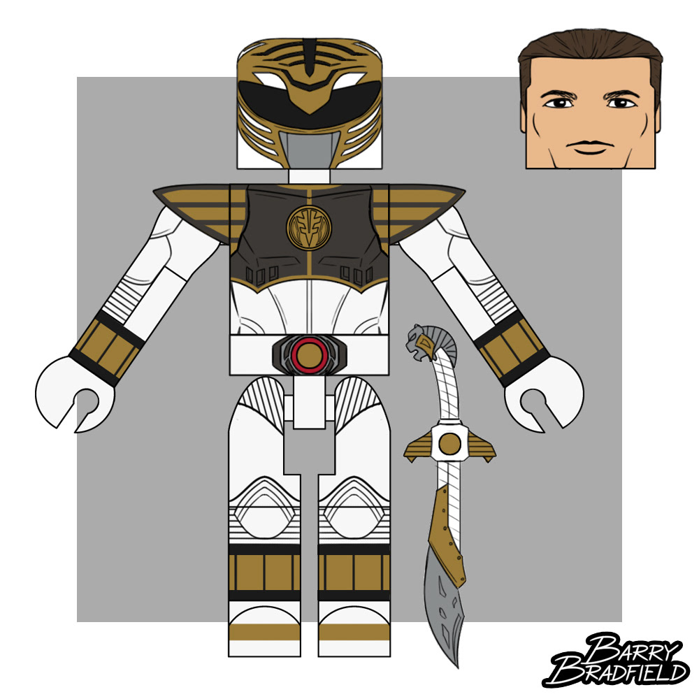 White Ranger | Mighty Morphin Power Rangers 6-Pack