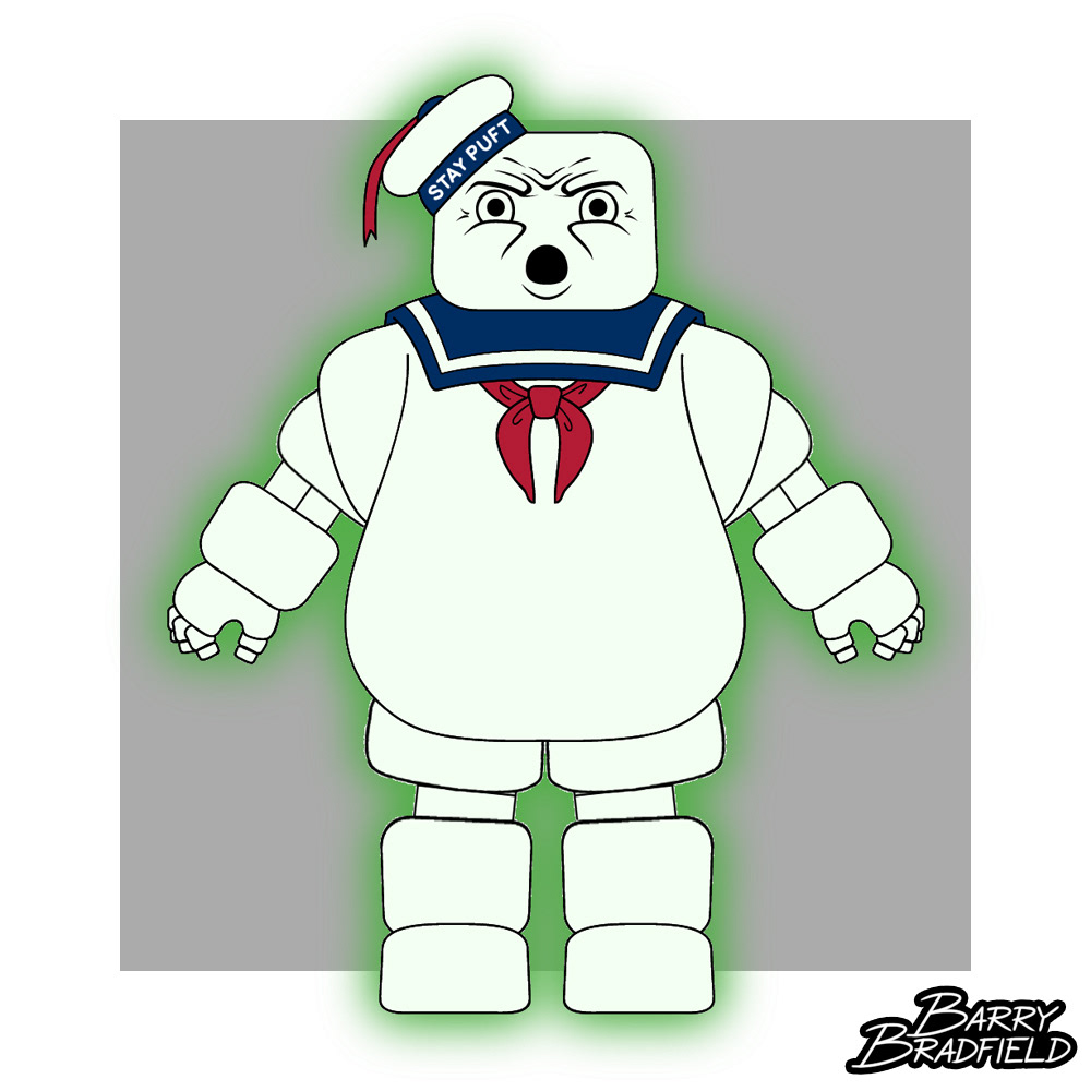 Glow In The Dark Stay Puft | Ghostbusters Exclusive