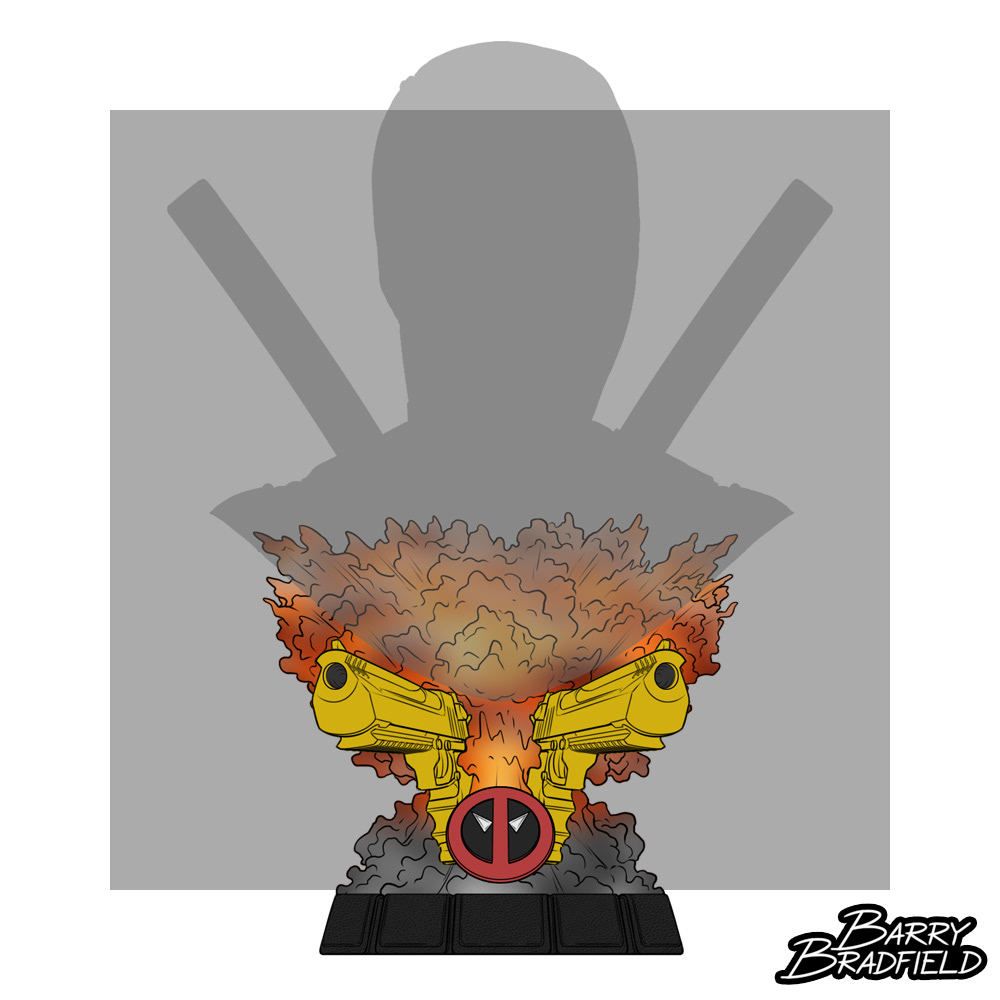 Deadpool (Base & Back View Only) | Marvel Deadpool & Wolverine [Unproduced]