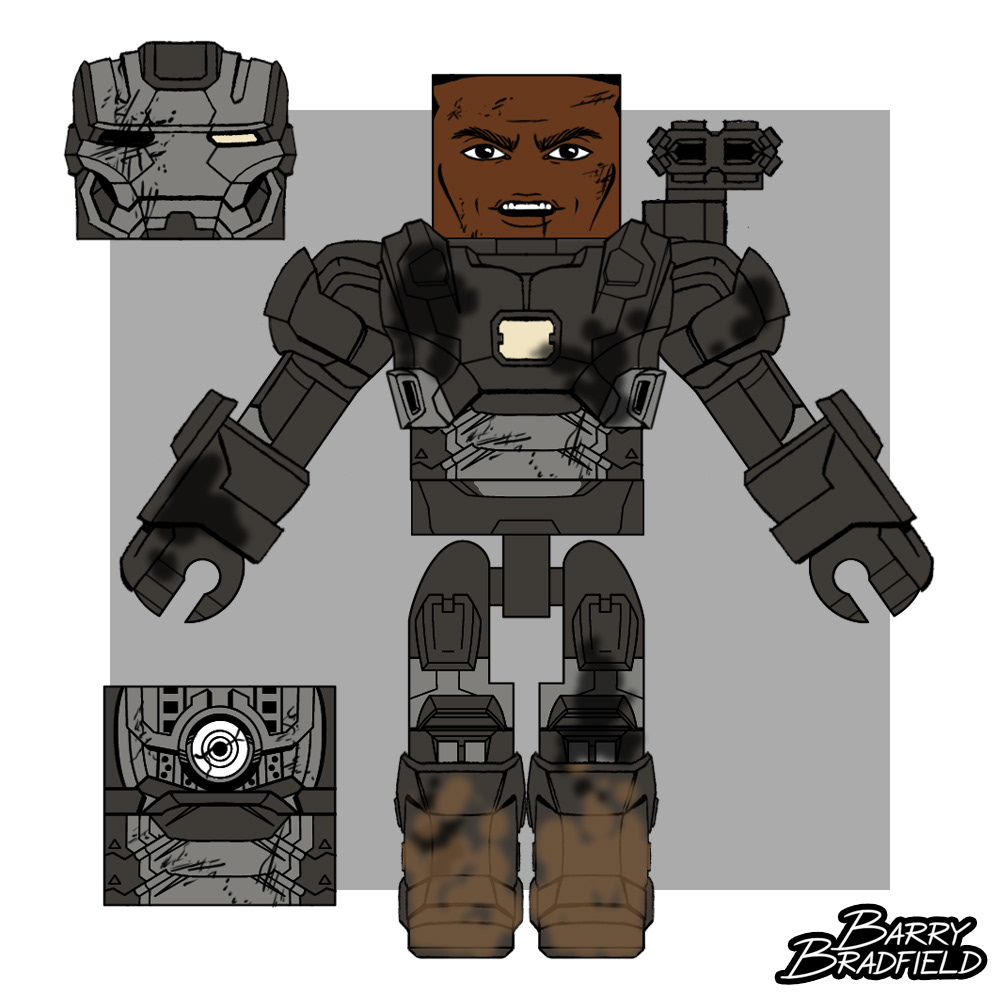 Battle Damaged War Machine | Marvel Captain America Civil War