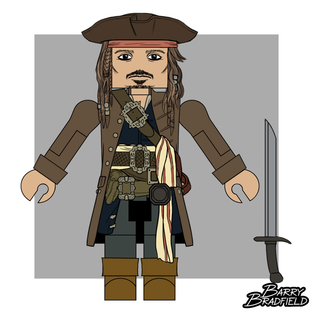 Captain Jack Sparrow | Kingdom Hearts Wave 3 [Unproduced]