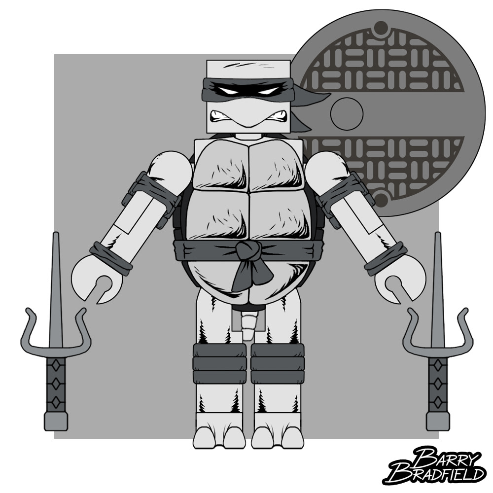 Black & White Raphael | Teenage Mutant Ninja Turtles [Comic Book]
