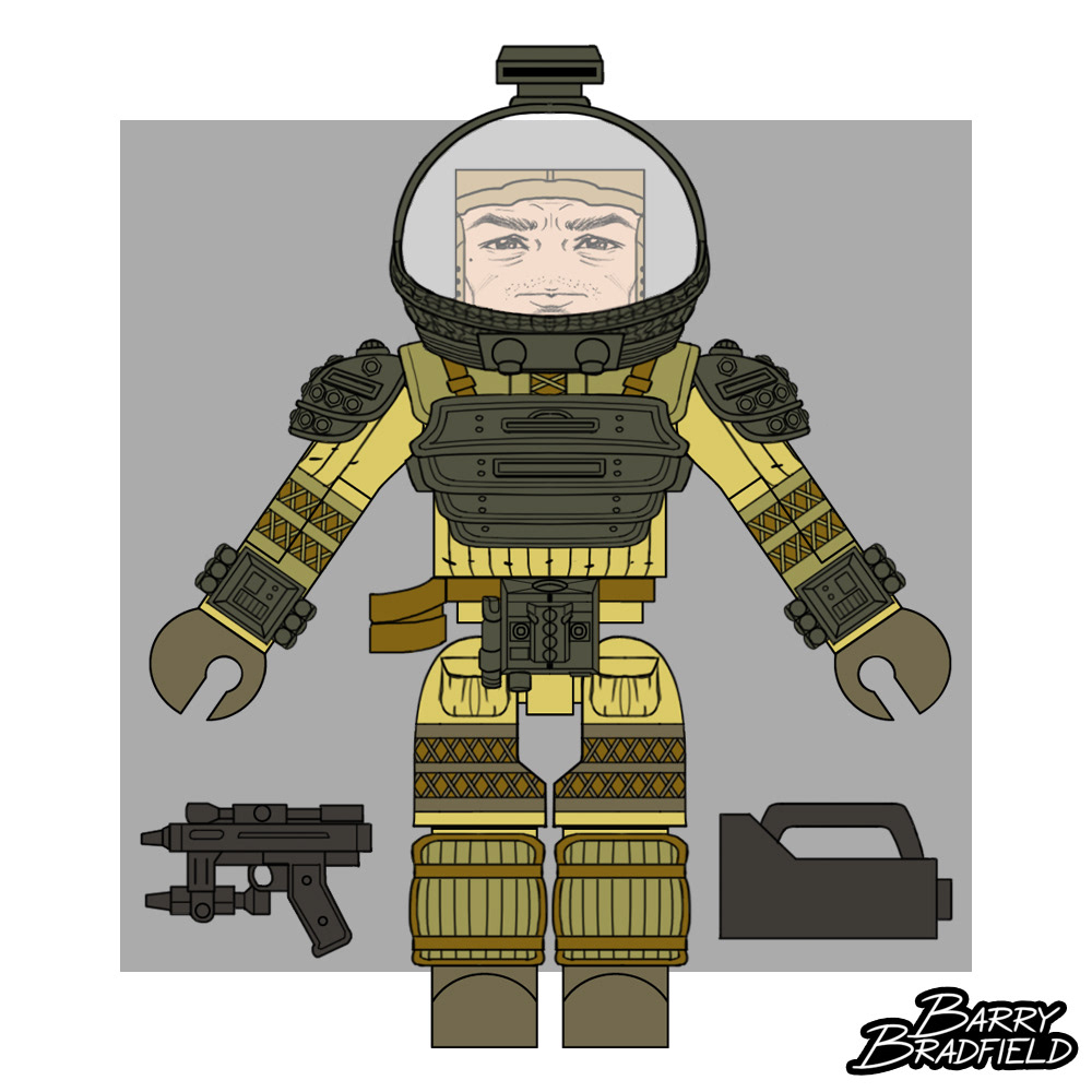 Space Suit Kane | Aliens TRU Wave 3