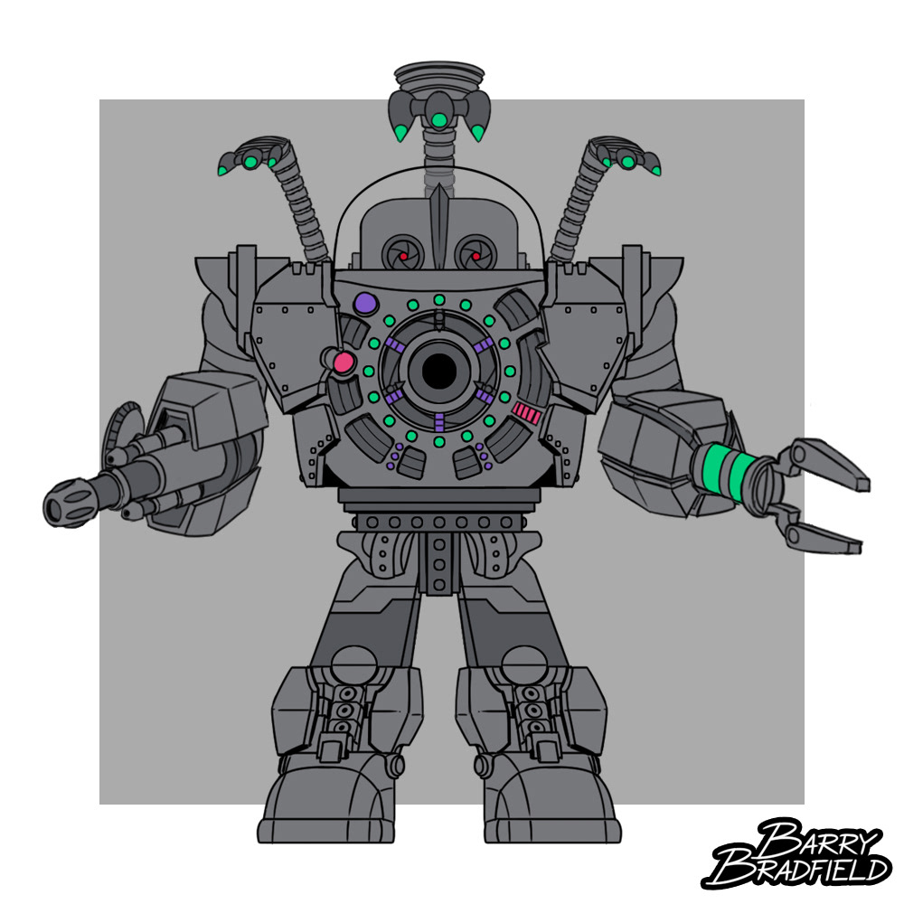Attack Mode Iron Giant | The Iron Giant