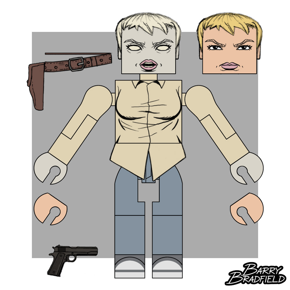 Zombie Holly | The Walking Dead Wave 7