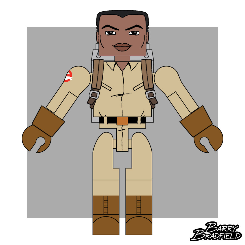 Roland Jackson | Extreme Ghostbusters Wave 1 [Unproduced]