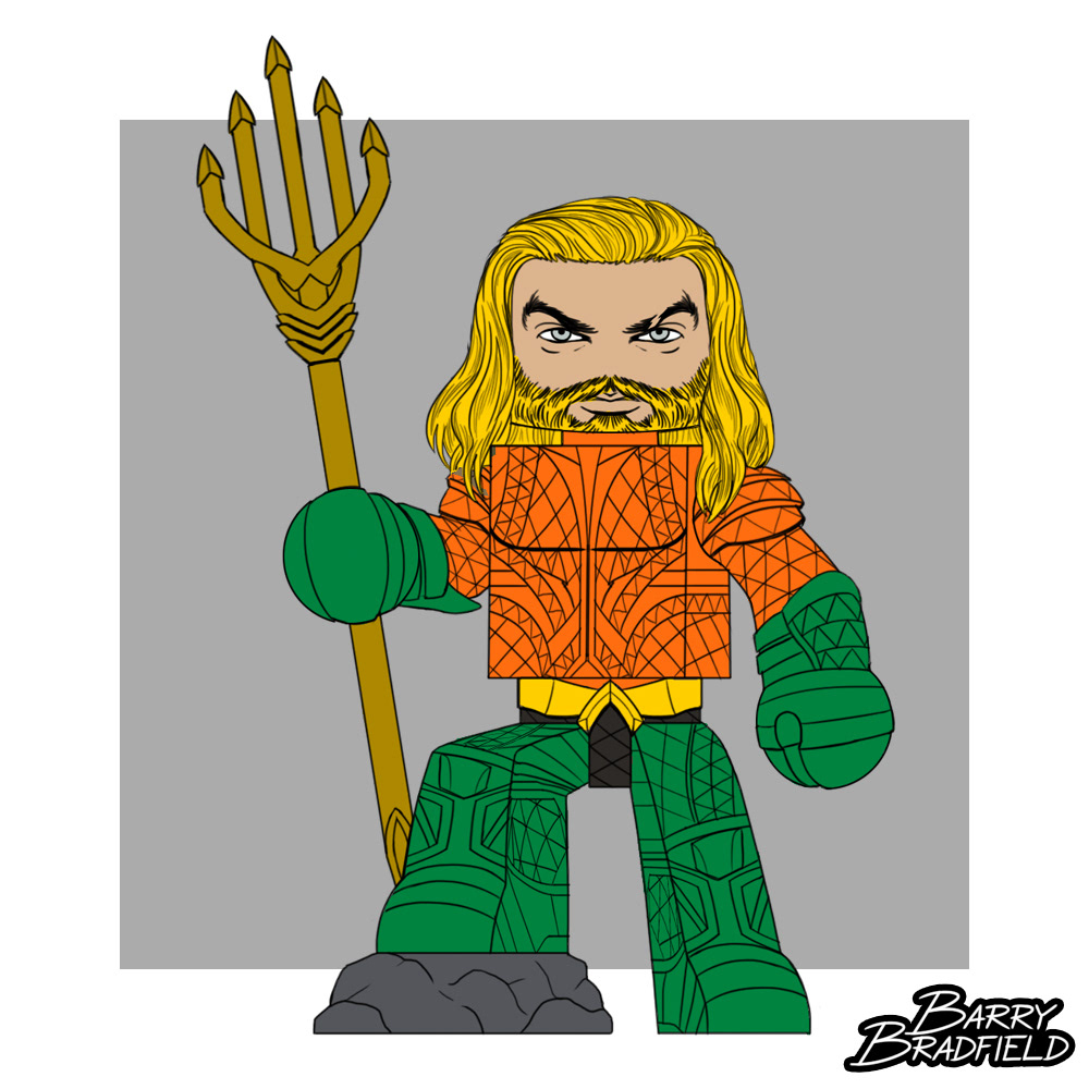 Super Powers Aquaman | Justice League Movie [Unproduced]