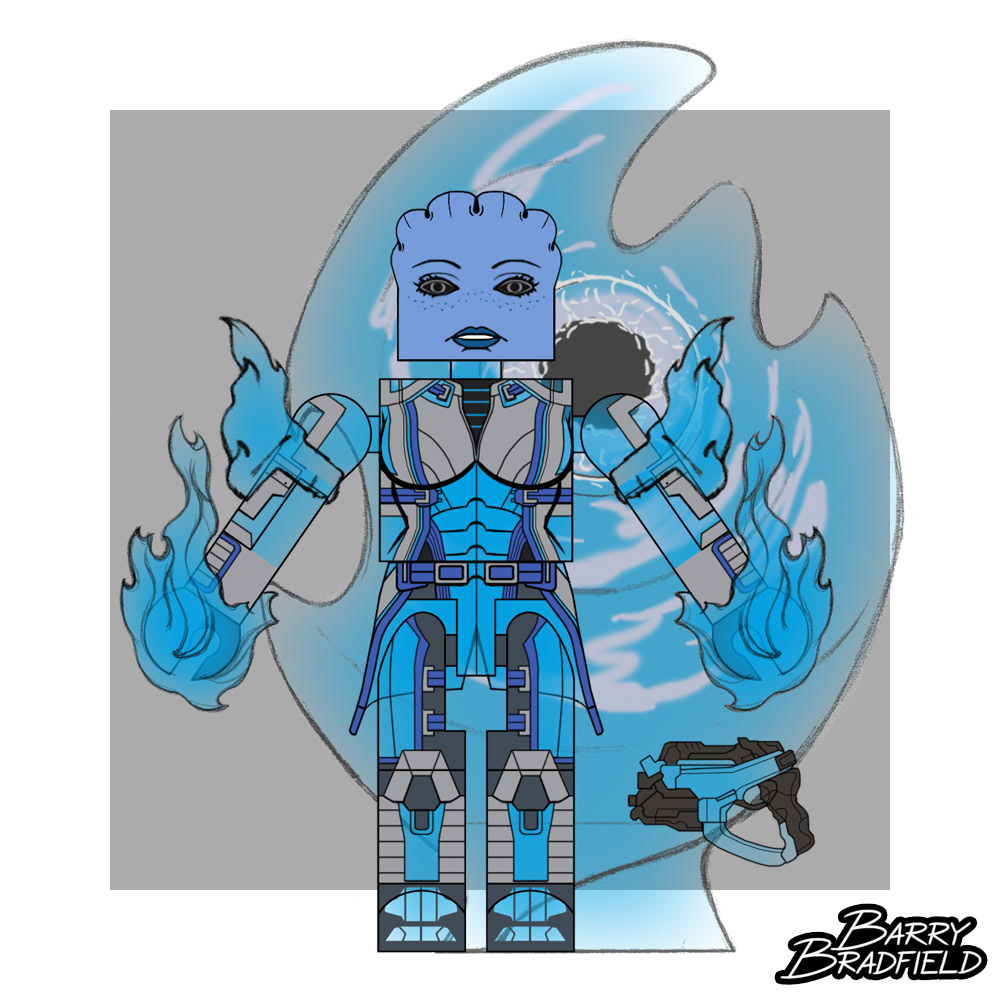 Biotic Powered Liara | Mass Effect 4-Pack [Unused]