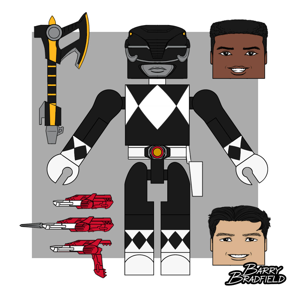 Black Ranger | Mighty Morphin Power Rangers Wave 2