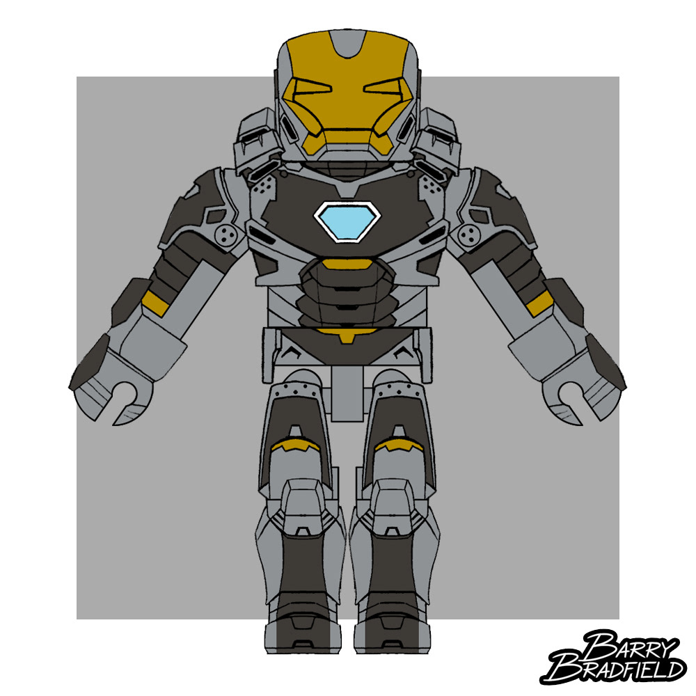 Deep Space Iron Man Armour | Marvel Iron Man 3
