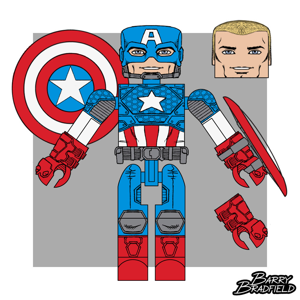 Marvel NOW Captain America | Marvel Best Of Wave 3