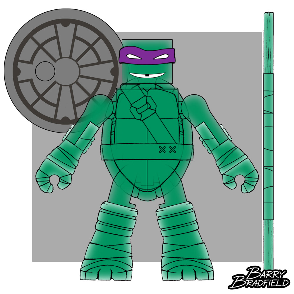 Mutagen Donatello | Teenage Mutant Ninja Turtles [Nickelodeon] Wave 2