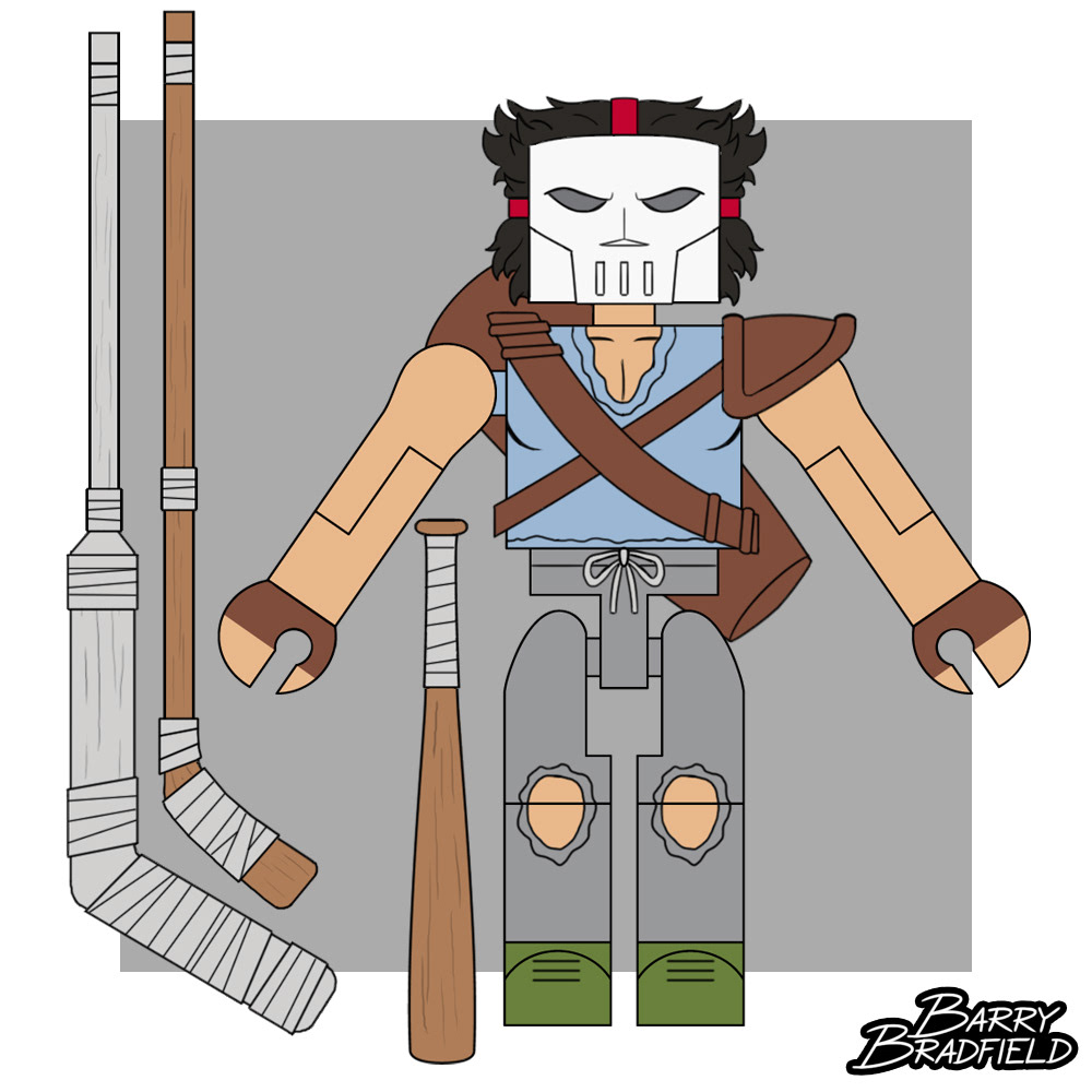 Casey Jones | Teenage Mutant Ninja Turtles Retro Cartoon