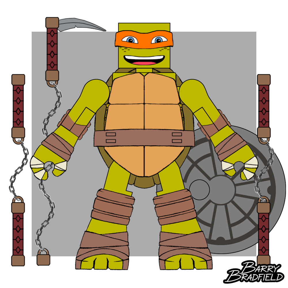 Michelangelo | Teenage Mutant Ninja Turtles [Nickelodeon] Wave 1