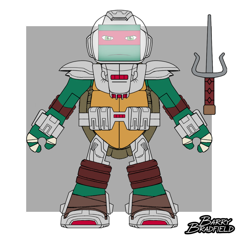 Space Suit Raphael | Teenage Mutant Ninja Turtles [Nickelodeon] Wave 5