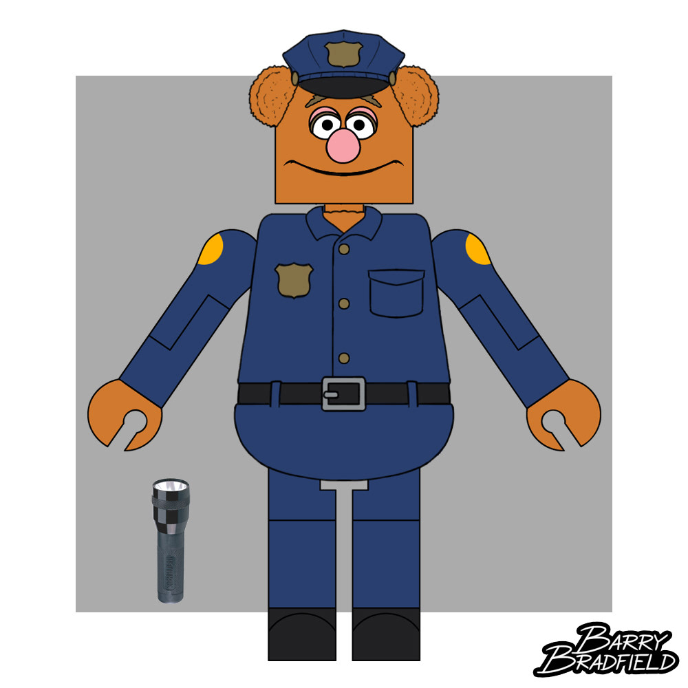 Fozzie Bear, Bear On Patrol | The Muppets Wave 2