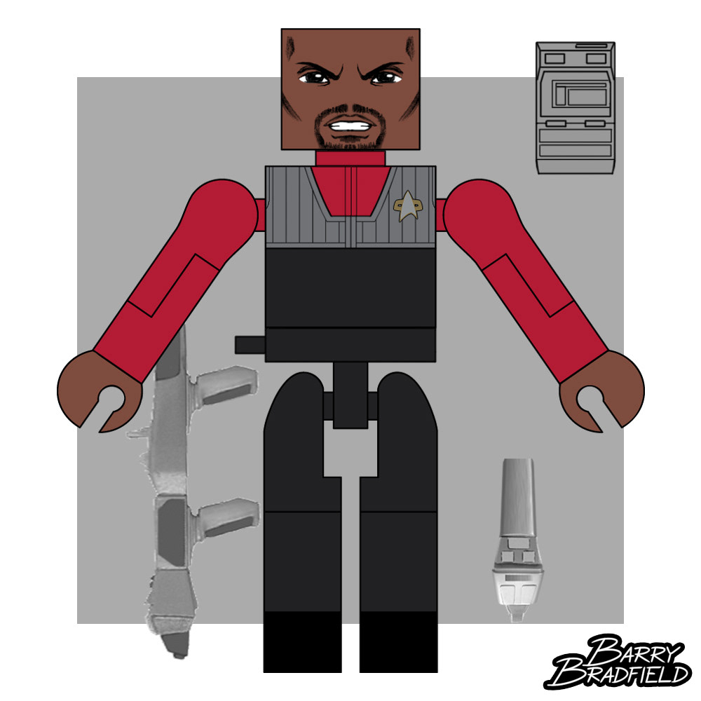 Captain Sisko | Star Trek Legacy Wave 1