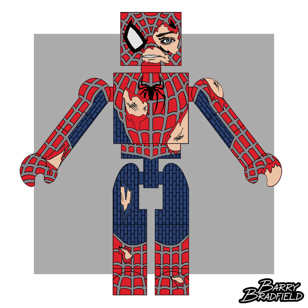 Battle Damaged Spider-Man | Marvel Spider-Man 3