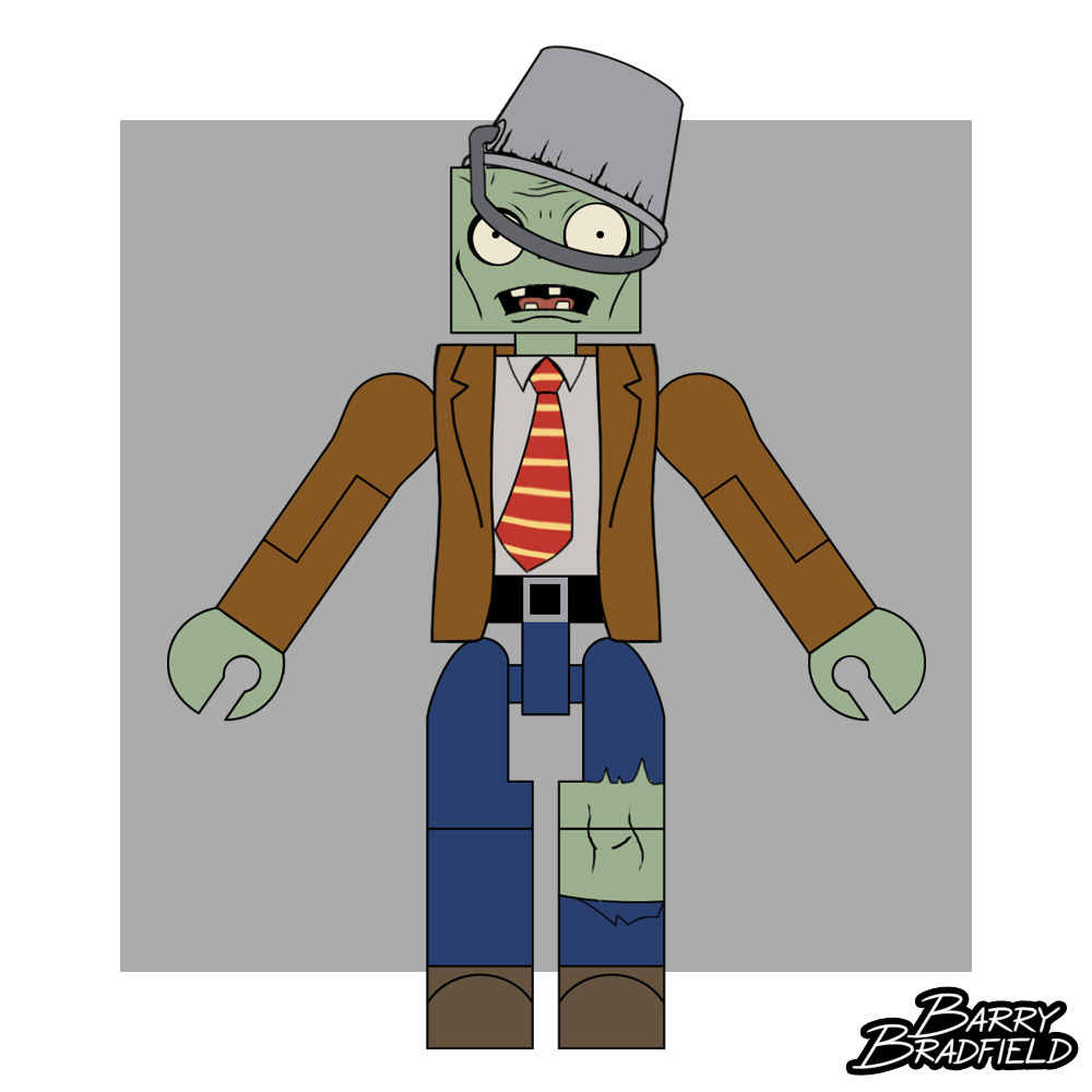 Buckethead Zombie | Plants vs Zombies Garden Warfare [Unused]