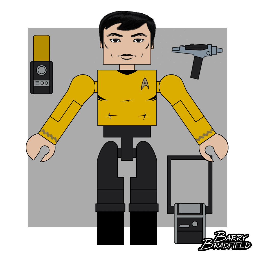 Sulu | Star Trek 50th Anniversary Bridge Crew [Unproduced]