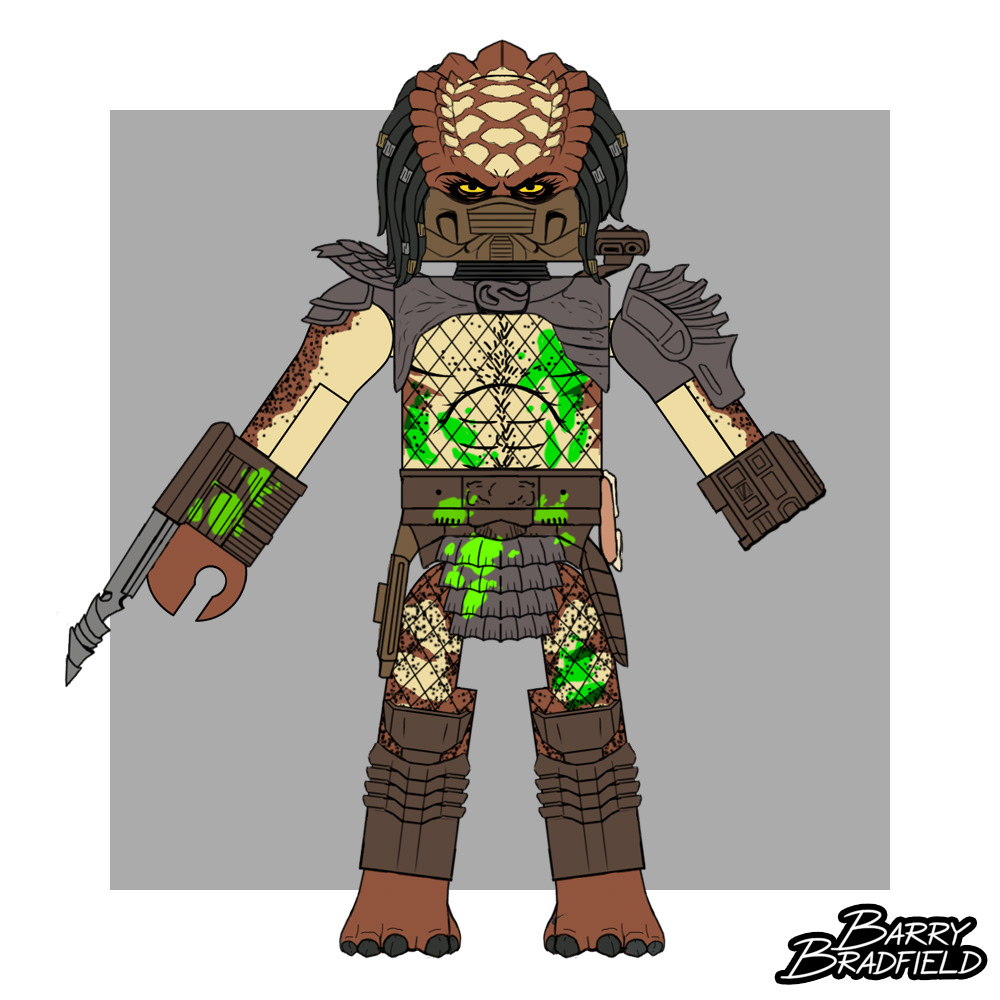 Battle Damaged City Hunter Predator | Predator Wave 1