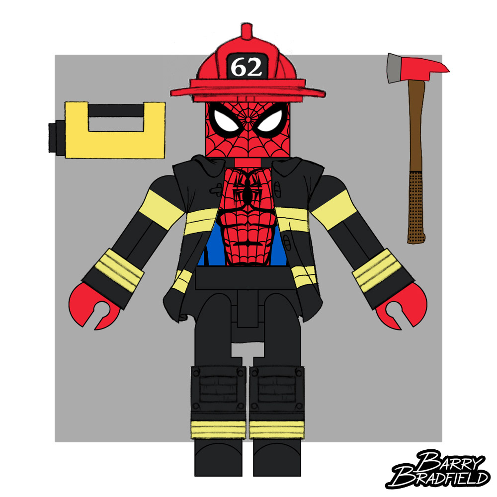 Fire Fighter Spider-Man | Marvel Fire Fighters