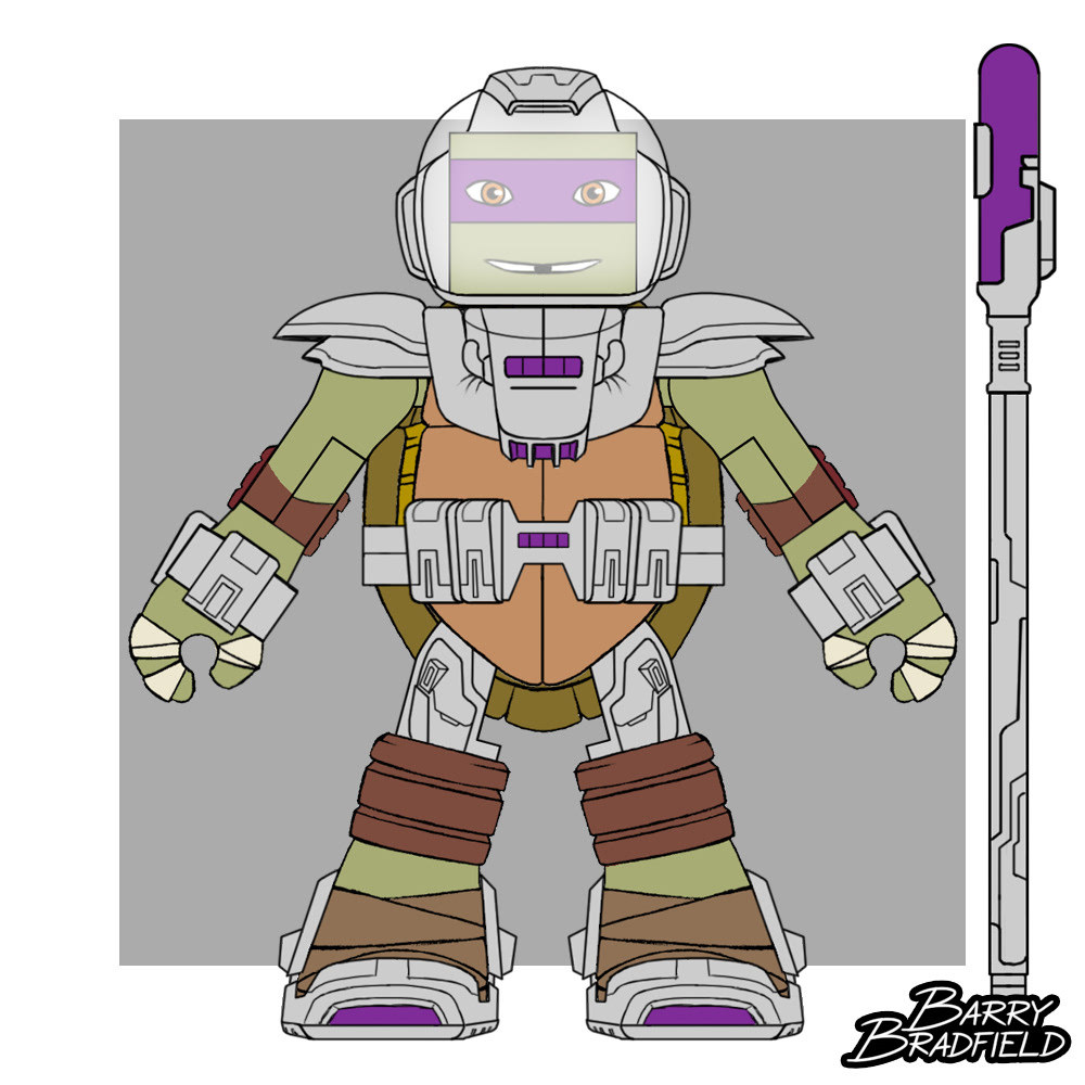 Space Suit Donatello | Teenage Mutant Ninja Turtles [Nickelodeon] Wave 4